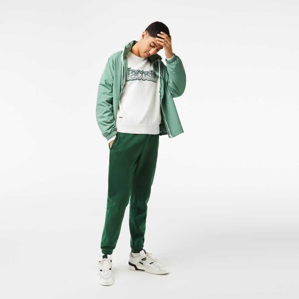 Lacoste Tapered Fit Fleece Verde | 4512-EOLXD