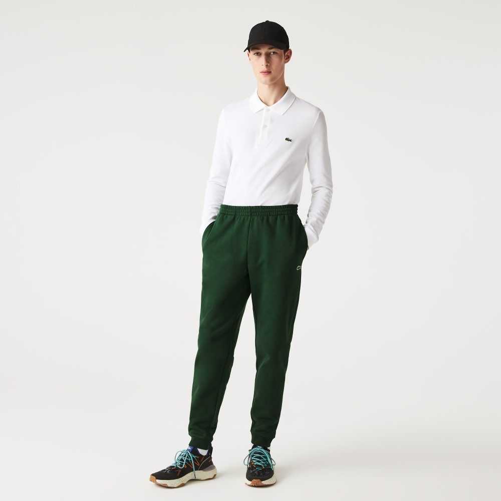 Lacoste Tapered Fit Fleece Verde | 4512-EOLXD