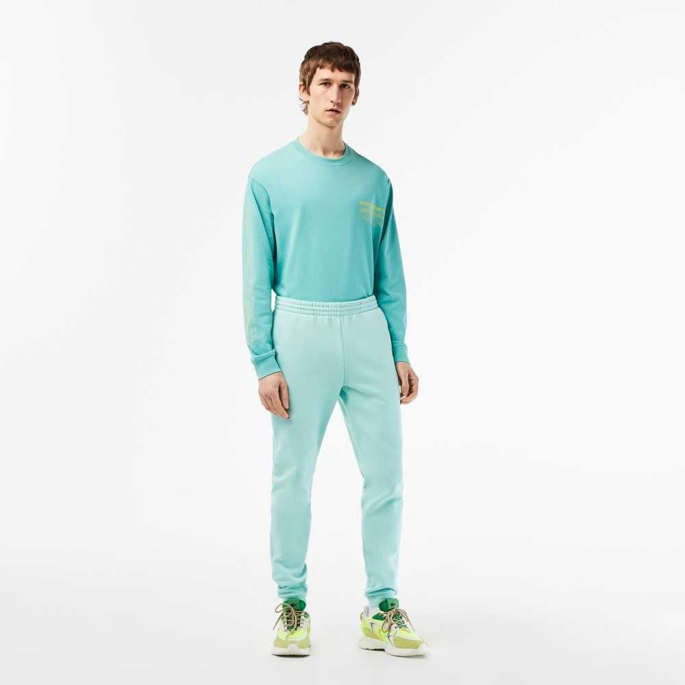 Lacoste Tapered Fit Fleece Verde Menta | 6290-SNLWX