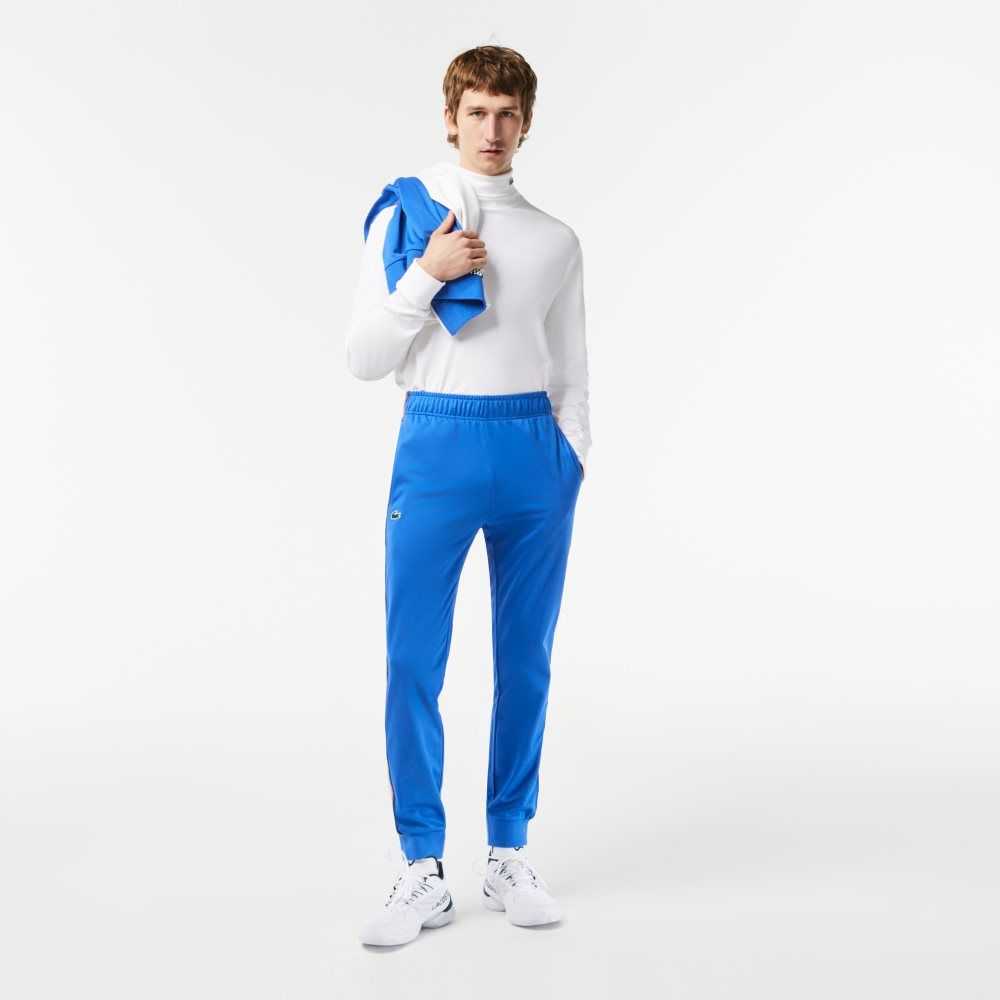 Lacoste Tenis Abrasion-Resistant Pista Pants Azules | 1978-CXDNH