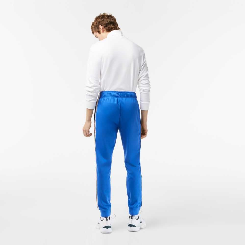 Lacoste Tenis Abrasion-Resistant Pista Pants Azules | 1978-CXDNH