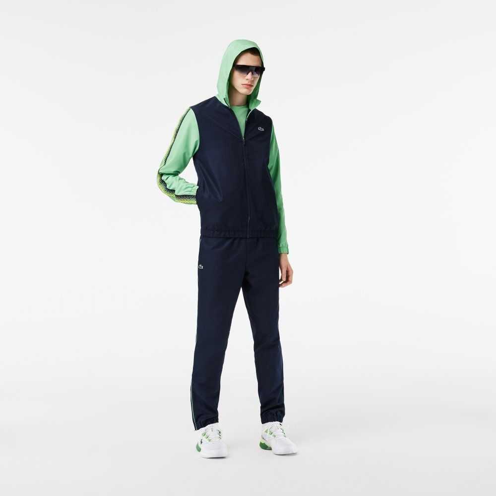 Lacoste Tenis Regular Fit Jogger Set Azul Marino Azules Verde Azul Marino Azules Verde | 8052-DHLVX