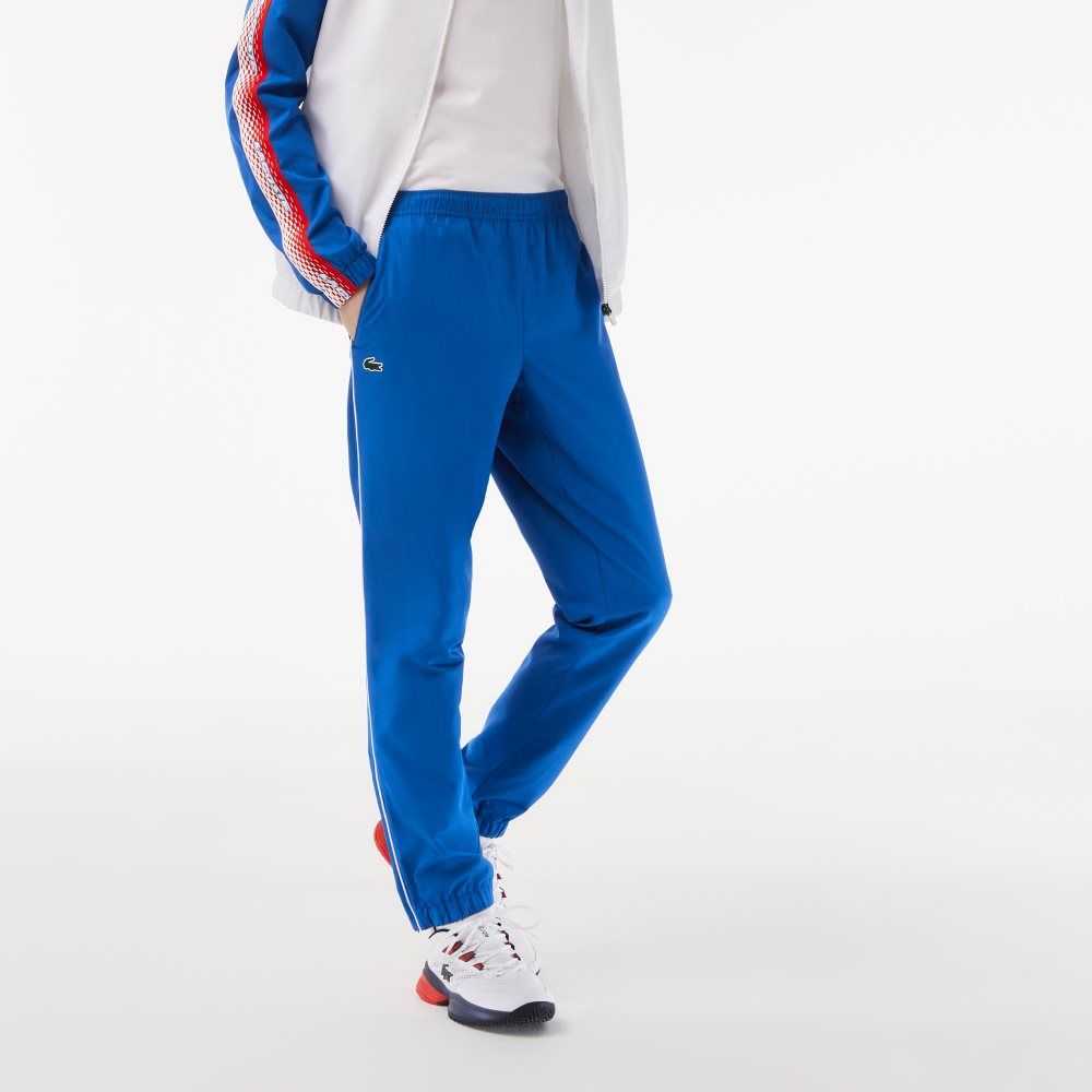 Lacoste Tenis Regular Fit Jogger Set Blancas Azules Blancas | 4256-BTIGA