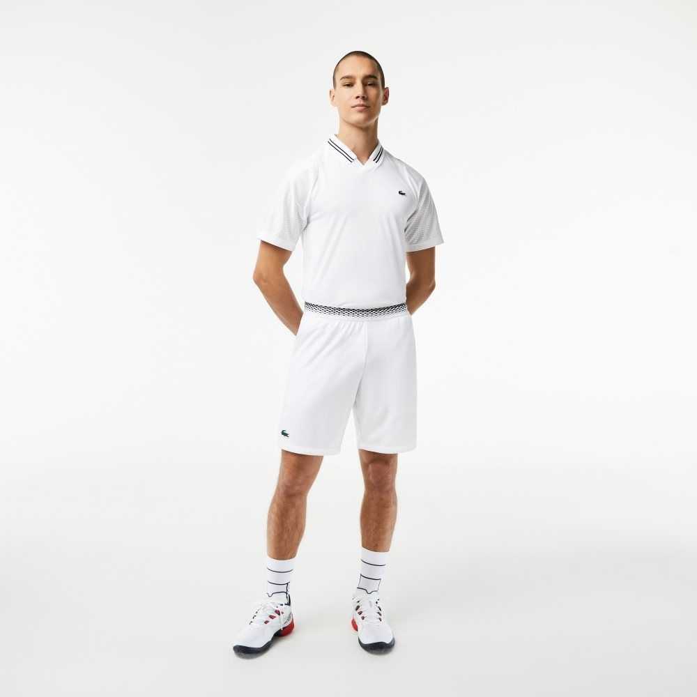 Lacoste Tenis x Daniil Medvedev Mesh Blancas | 7680-OEVNB