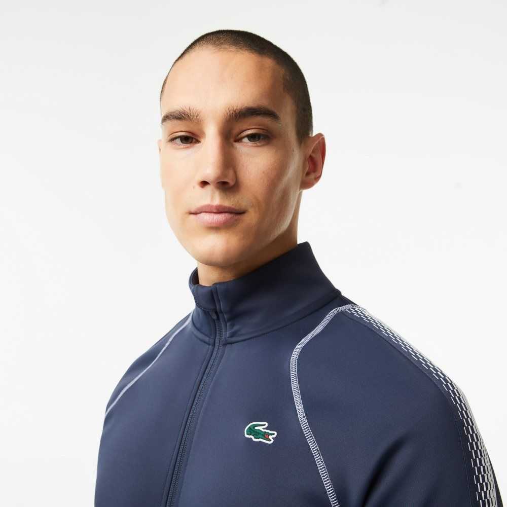 Lacoste Tenis x Daniil Medvedev Zipped Azules Blancas | 6905-XHFJM