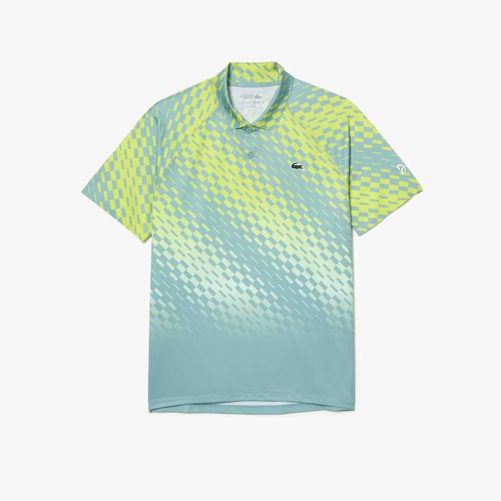 Lacoste Tenis x Novak Djokovic Player Version Verde Amarillo Verde Claro | 8945-COZYH