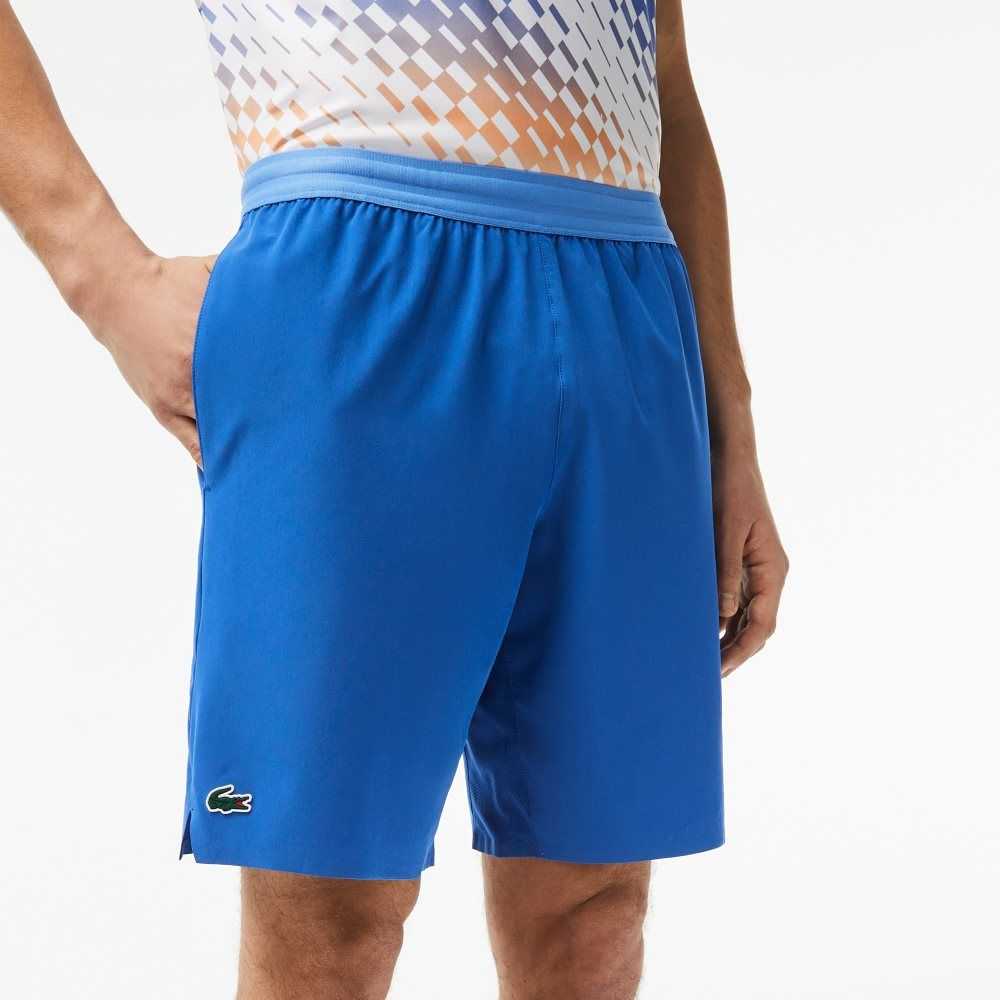 Lacoste Tenis x Novak Djokovic Shorts Azules | 6403-MSLBO