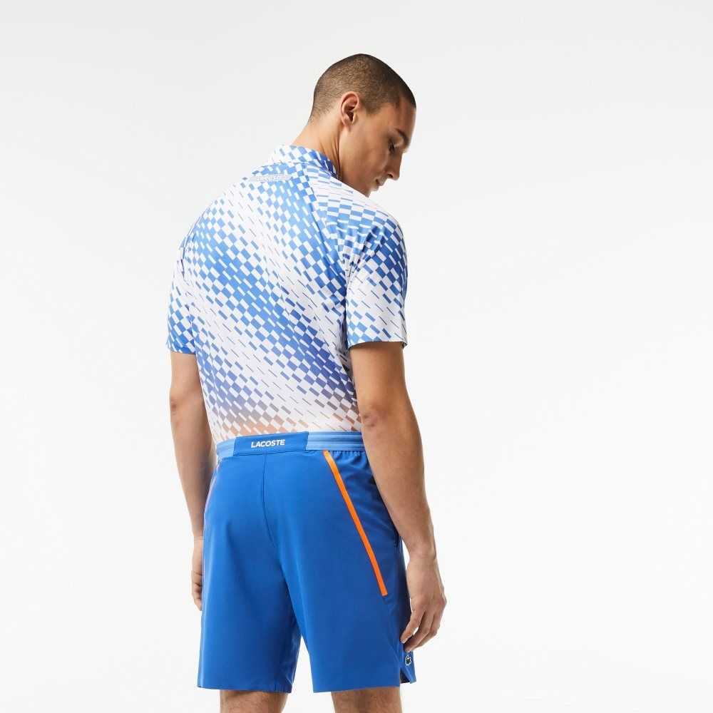 Lacoste Tenis x Novak Djokovic Shorts Azules | 6403-MSLBO