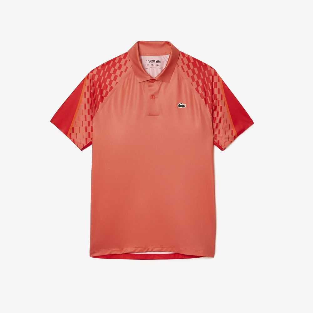 Lacoste Tenis x Novak Djokovic Tricolor Naranjas Rojas Naranjas | 6032-YBOXI