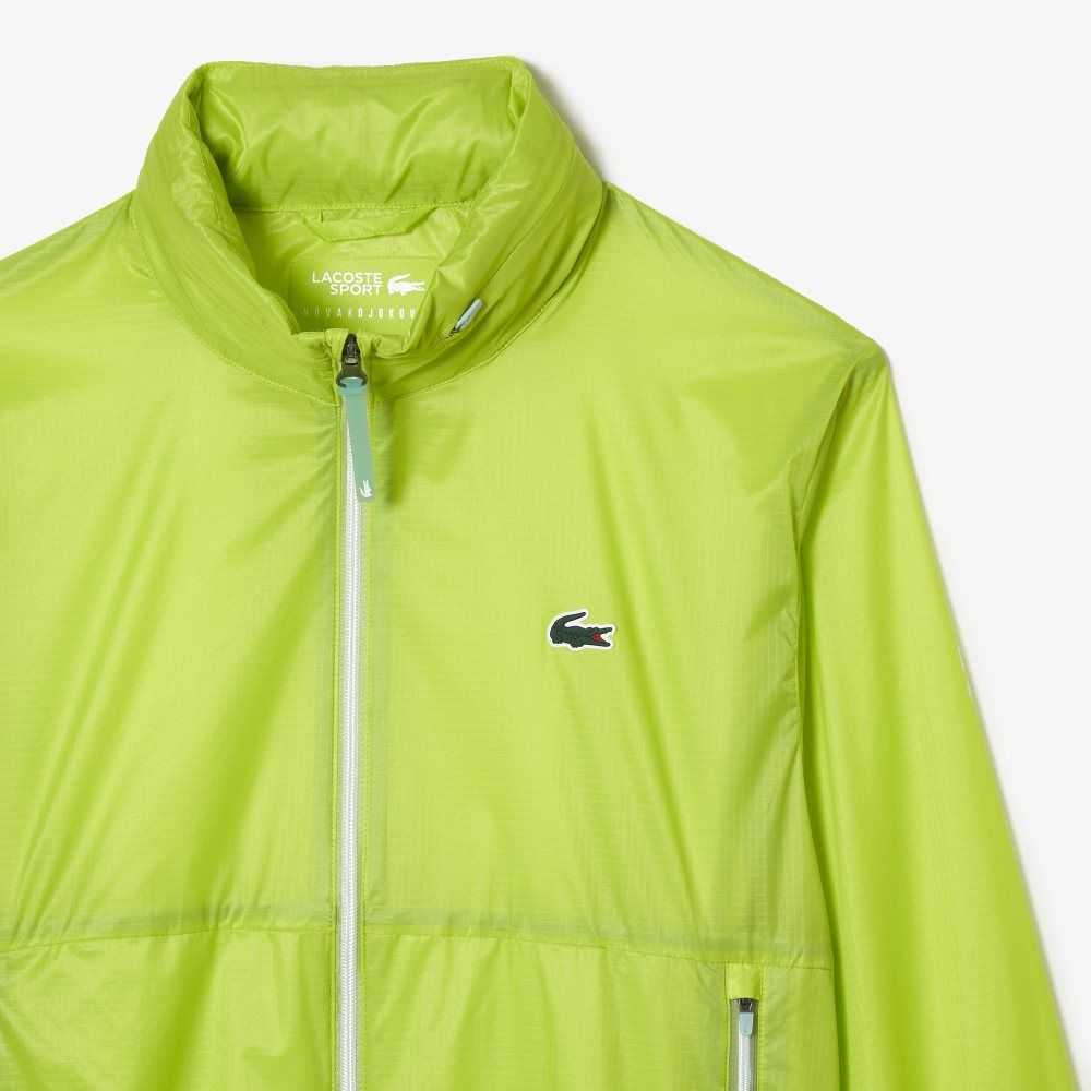 Lacoste Tenis x Novak Djokovic Zip Amarillo | 2860-TVLJO