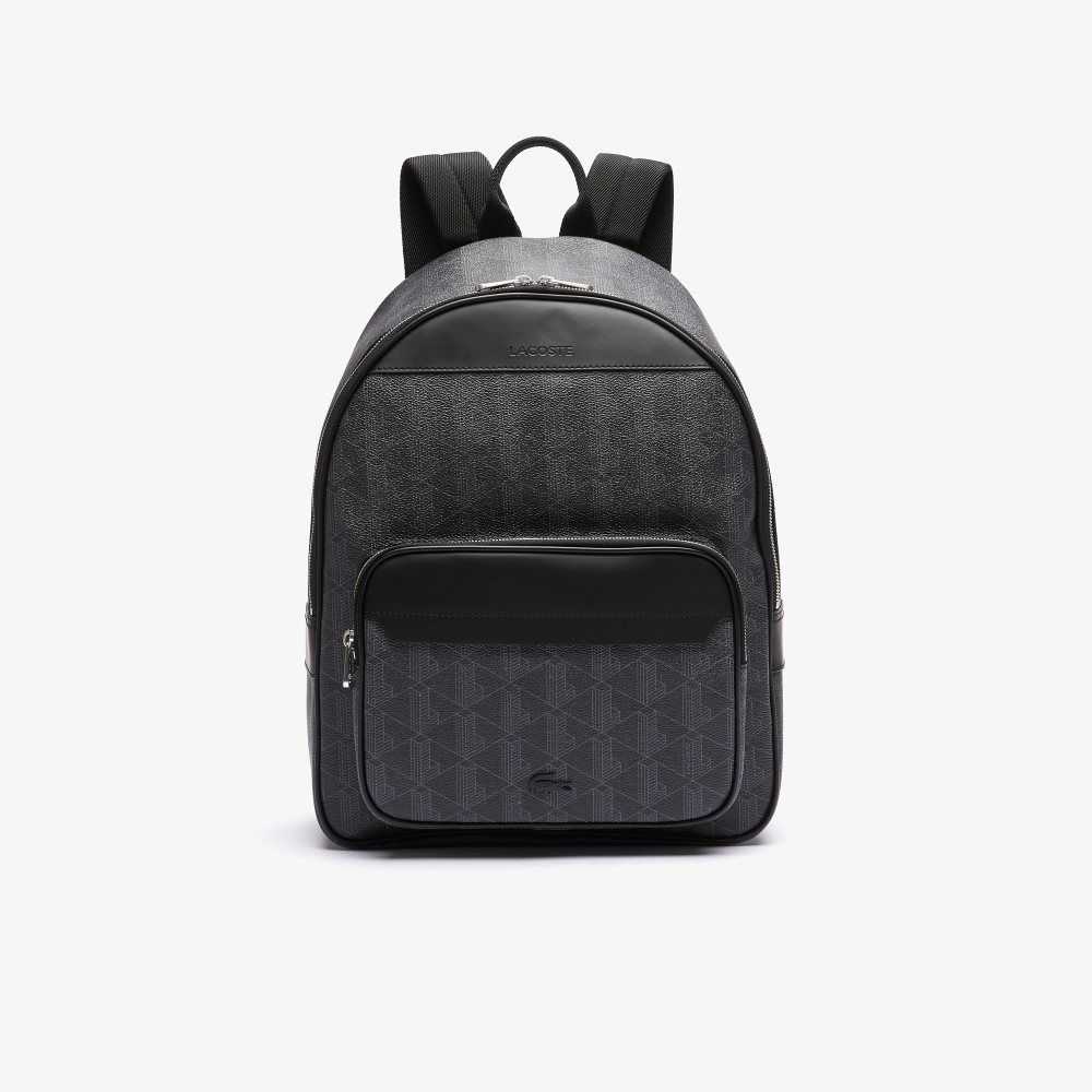 Lacoste The Blend Monogram Lona Backpack Multicolor | 6031-RAEKV