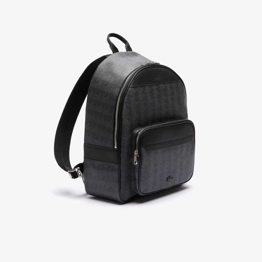 Lacoste The Blend Monogram Lona Backpack Multicolor | 6031-RAEKV