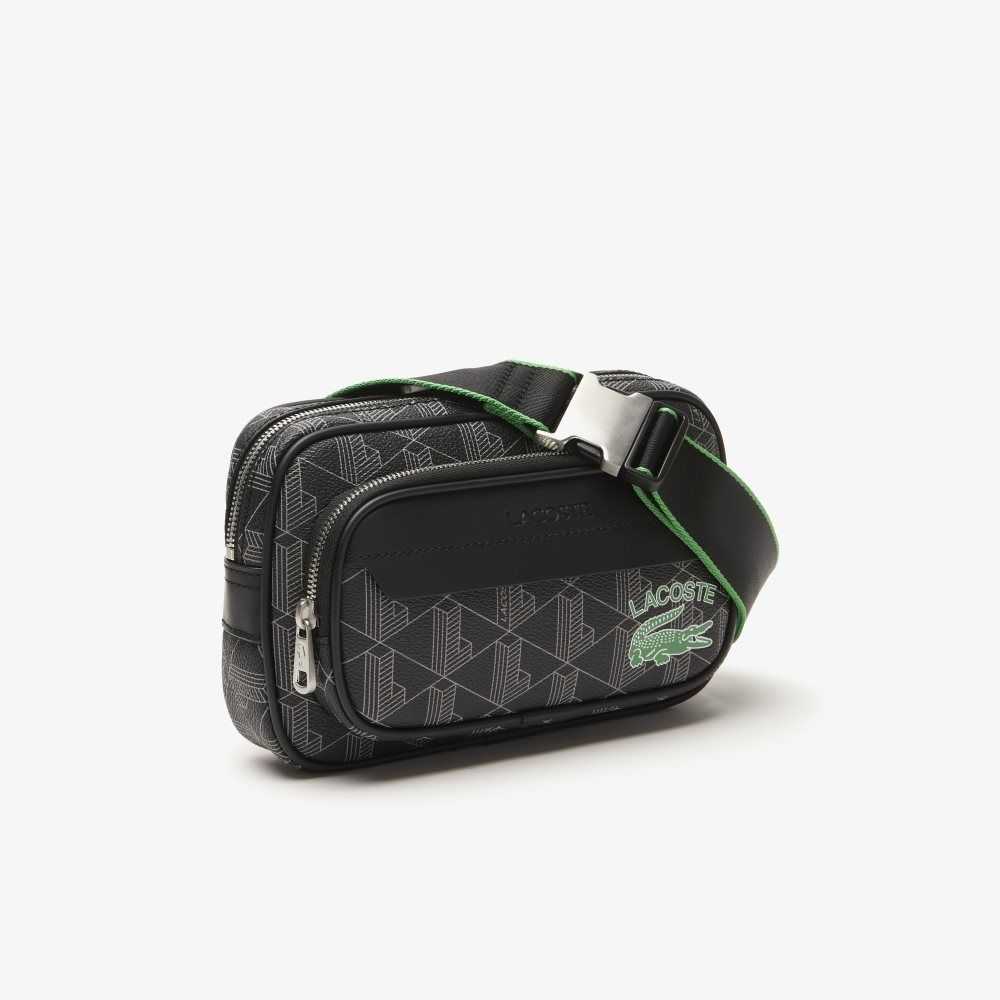 Lacoste The Blend Monogram Print Crossbody: Small Multicolor | 1892-BQNLO