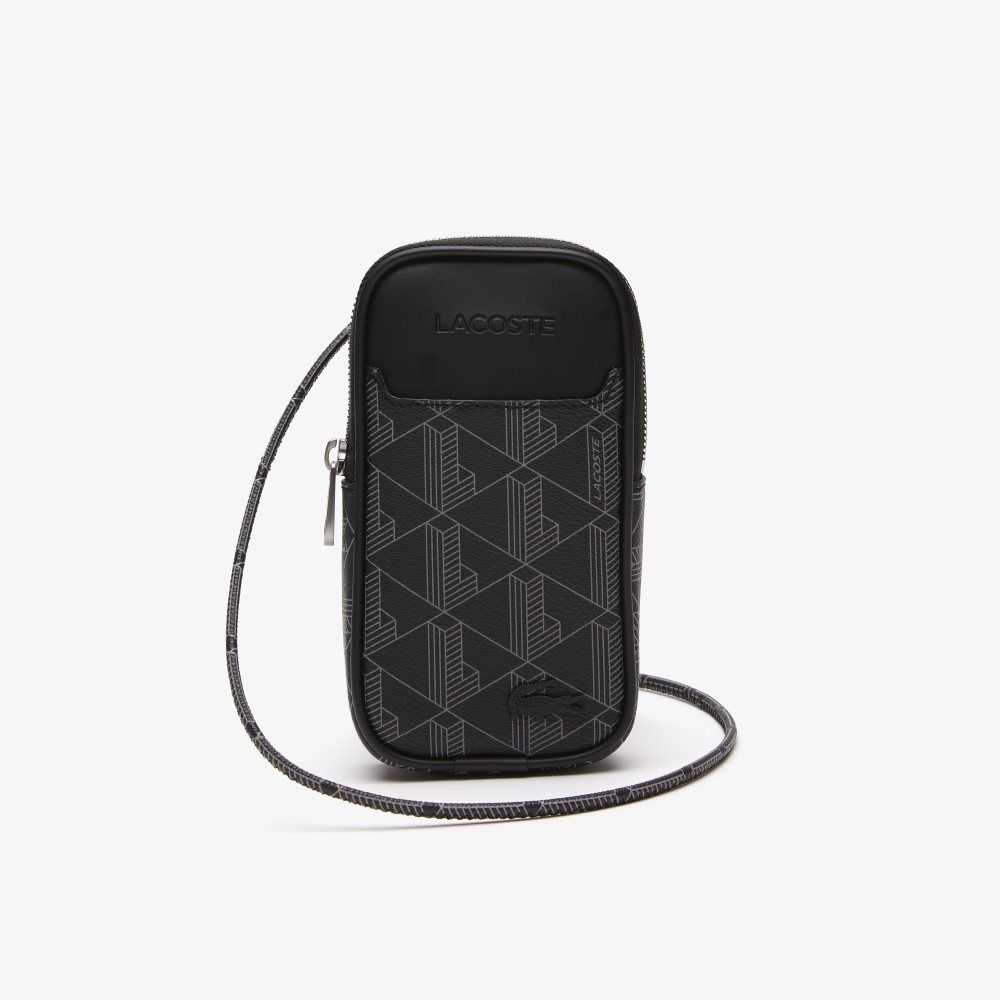 Lacoste The Blend Monogram Print Smartphone Holder Multicolor | 4095-WLKSX