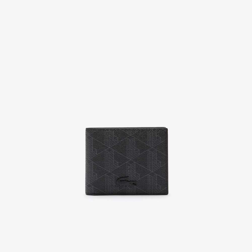 Lacoste The Blend Small Monogram Lona Wallet Multicolor | 9421-NBTXI