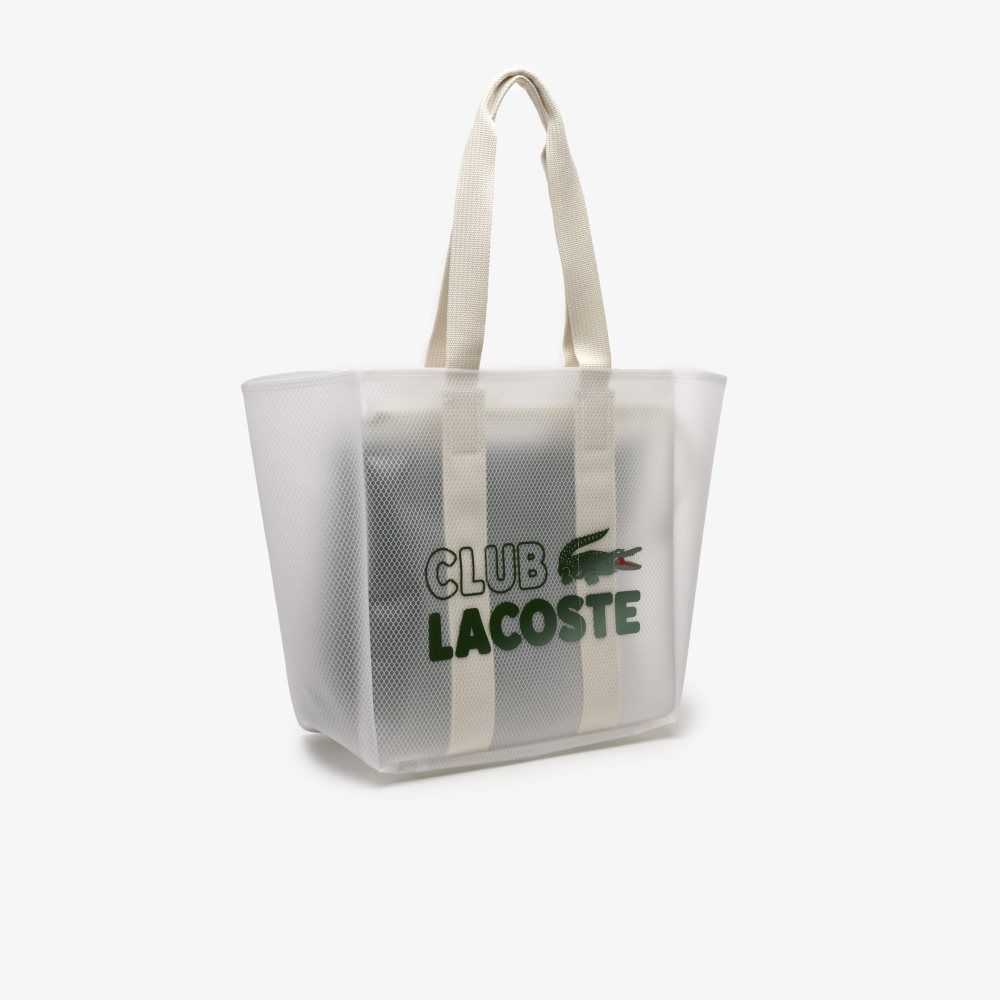 Lacoste Transparent Tote Multicolor | 1479-STHWC