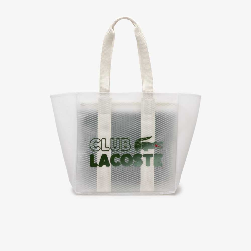 Lacoste Transparent Tote Multicolor | 1479-STHWC