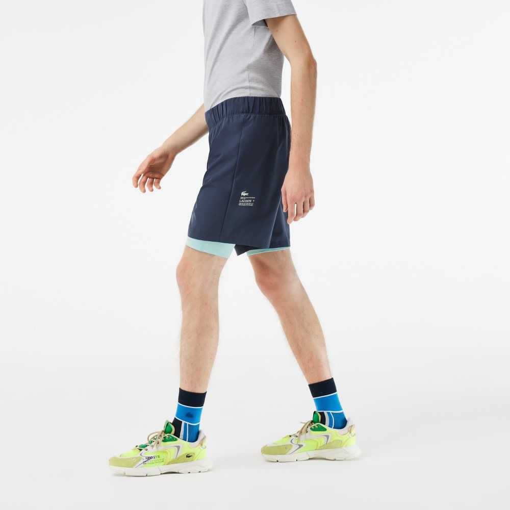 Lacoste Two-Tone SPORT with Built-in Azules Verde Claro | 3790-WTNQV