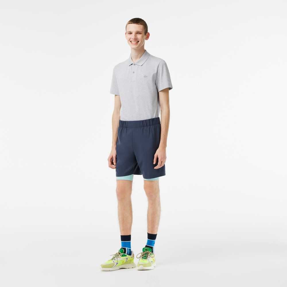 Lacoste Two-Tone SPORT with Built-in Azules Verde Claro | 3790-WTNQV