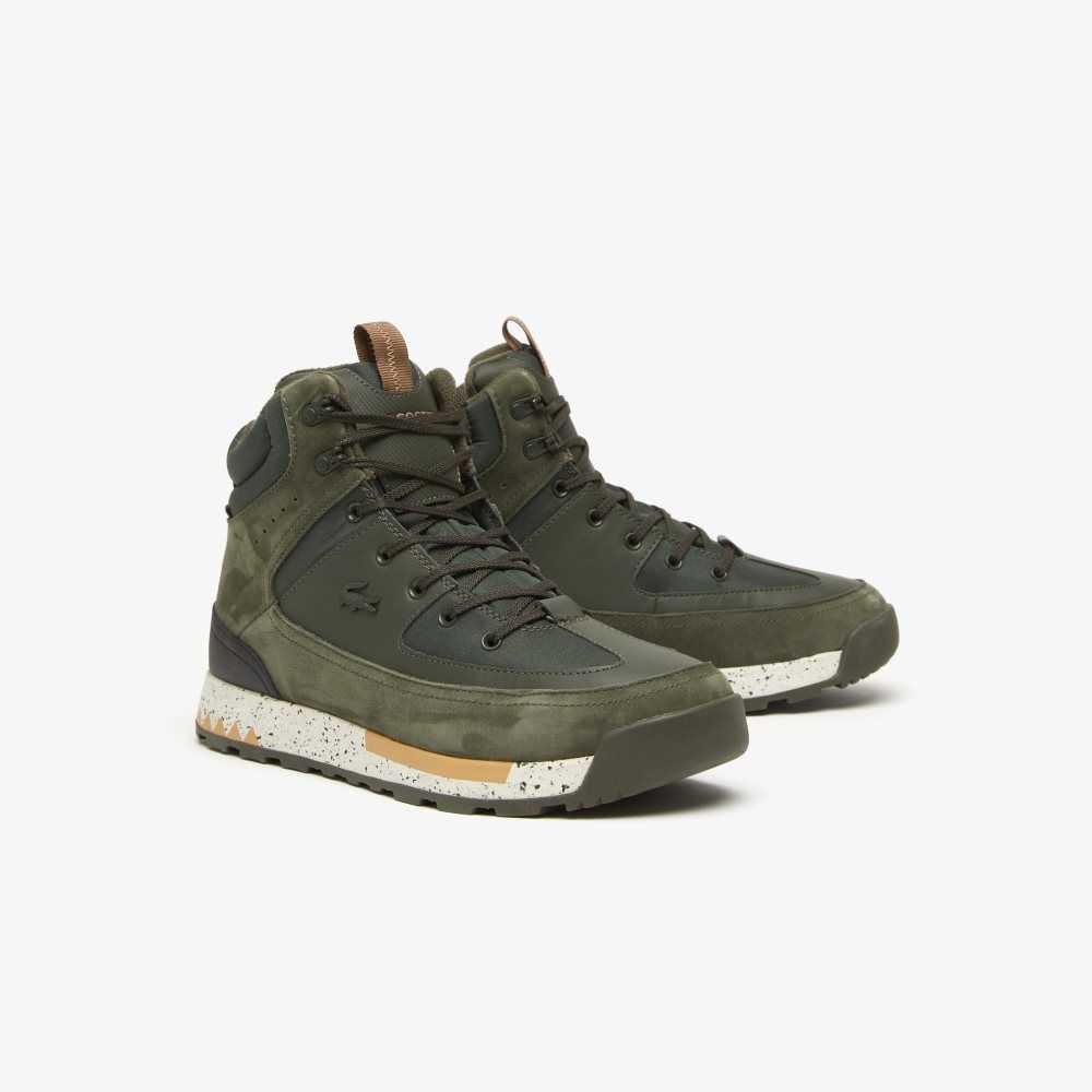 Lacoste Urban Breaker Outdoor Verde Blancas | 3269-WIZSC