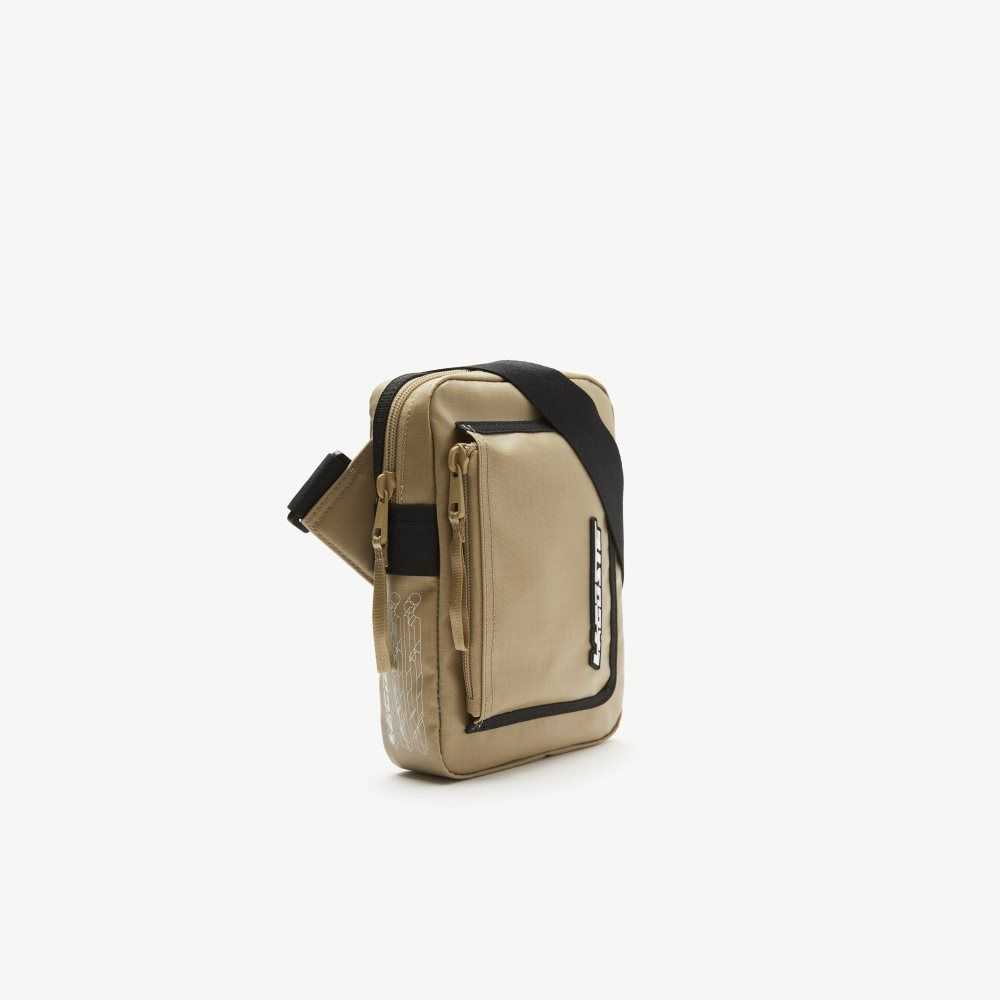 Lacoste Zipped Contrast Detail Satchel Multicolor | 7186-NJGBY