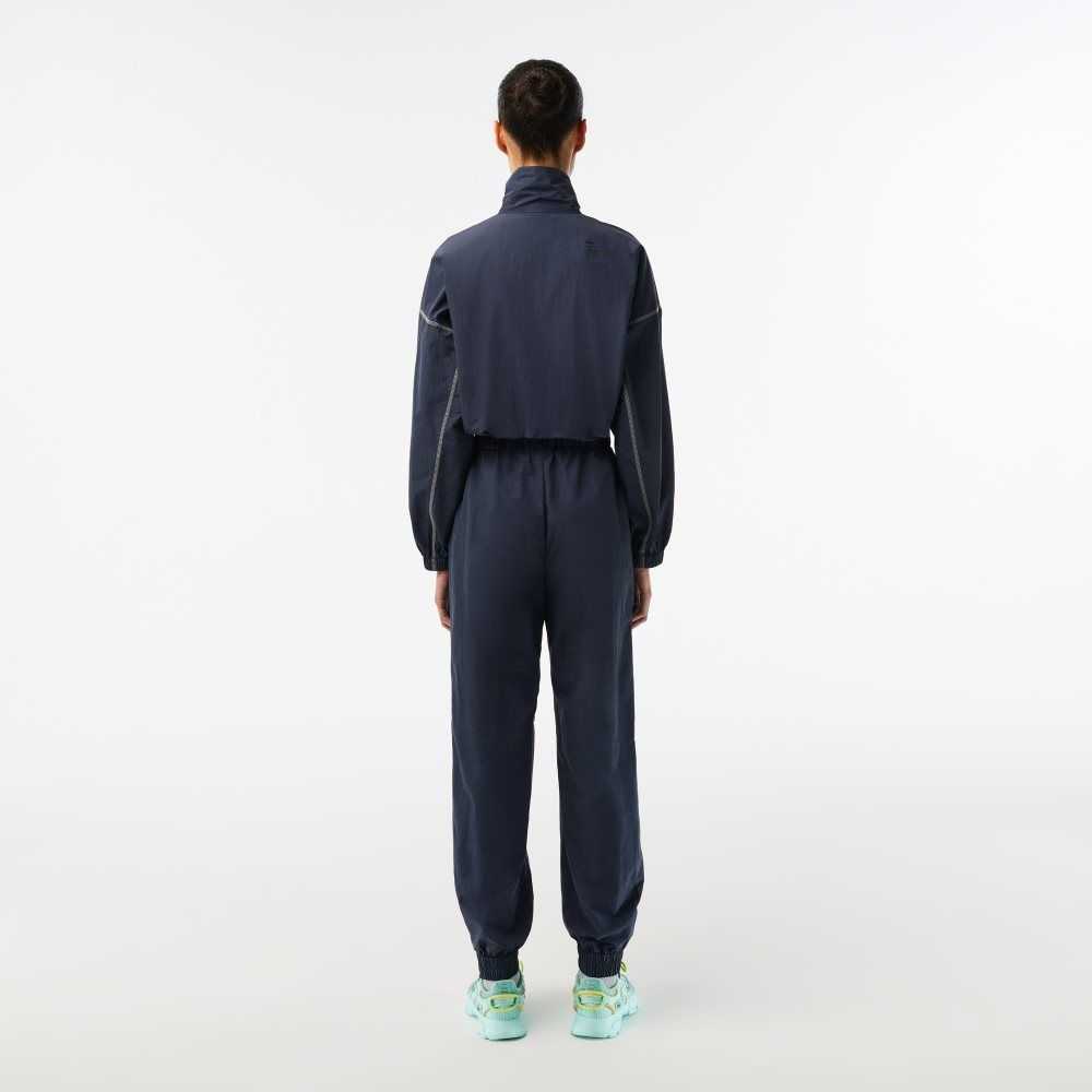 Lacoste Zipped Nylon Jumpsuit Azules | 0158-HGVWF