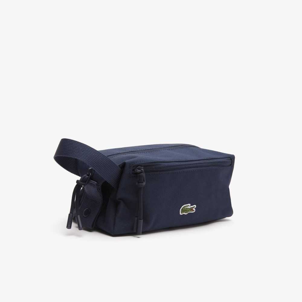 Lacoste Zippered Toiletry Azul Marino | 5912-ZAUWS