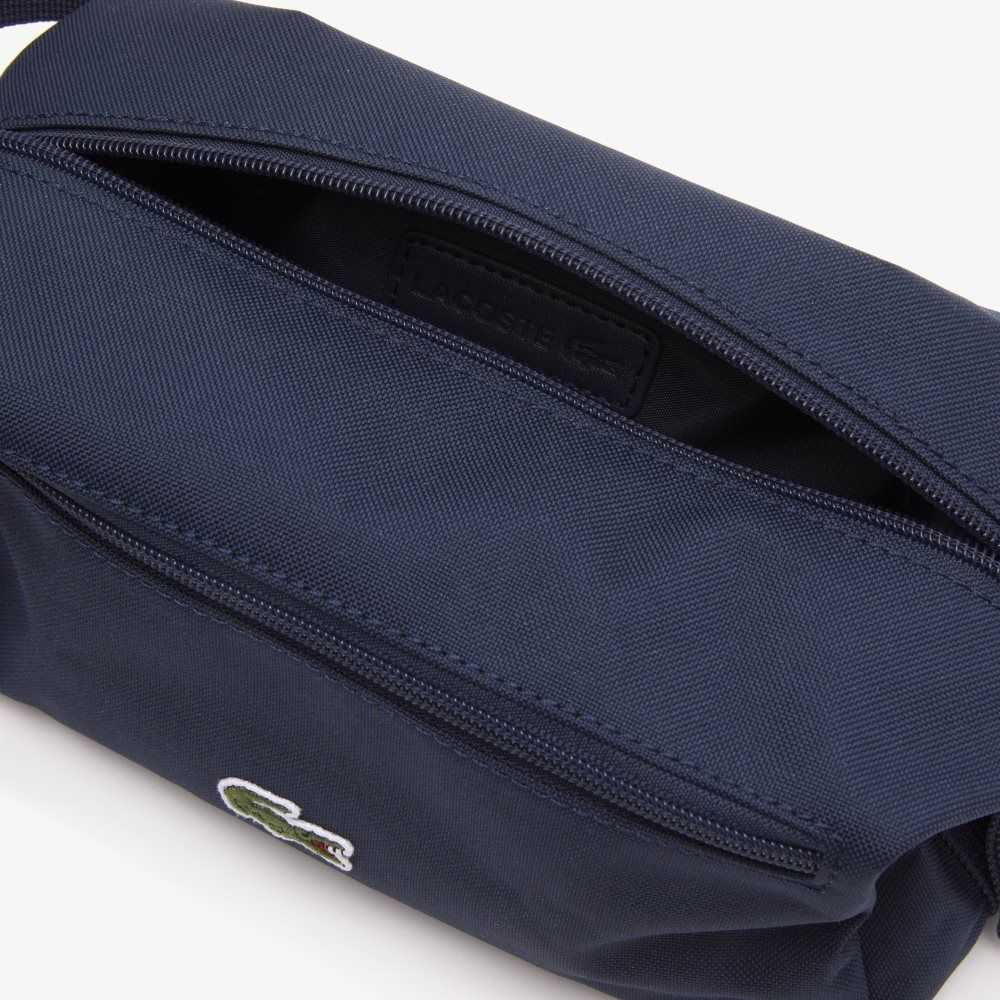 Lacoste Zippered Toiletry Azul Marino | 5912-ZAUWS