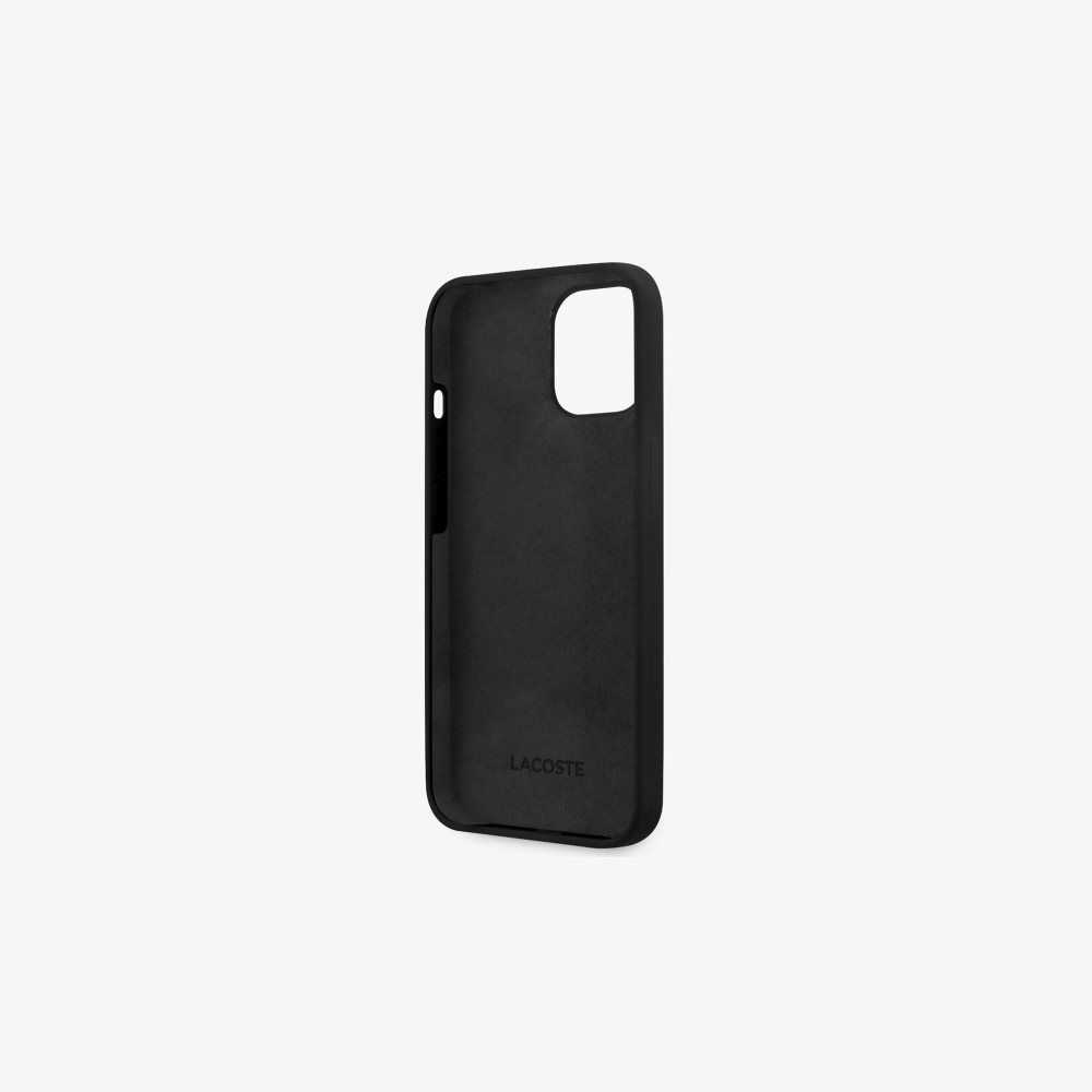 Lacoste silicone iPhone 14 Negras | 4237-EGFLS