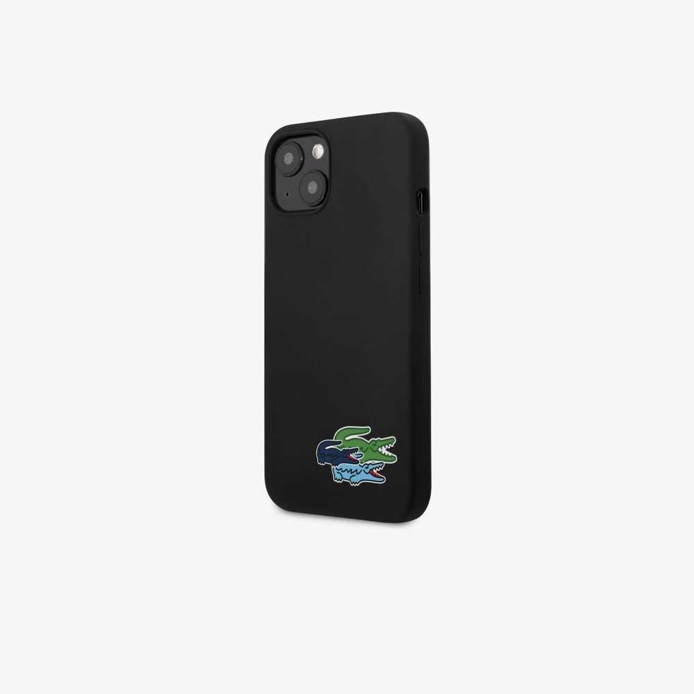 Lacoste silicone iPhone 14 Plus Negras | 1638-CNSJK